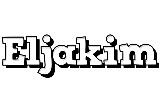 Eljakim snowing logo