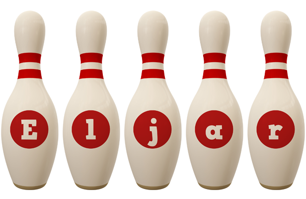 Eljar bowling-pin logo