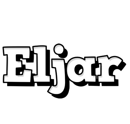 Eljar snowing logo