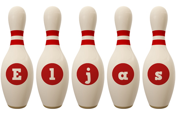 Eljas bowling-pin logo
