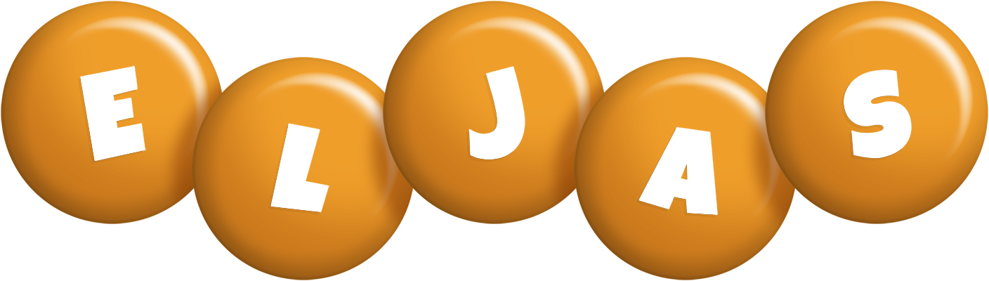 Eljas candy-orange logo