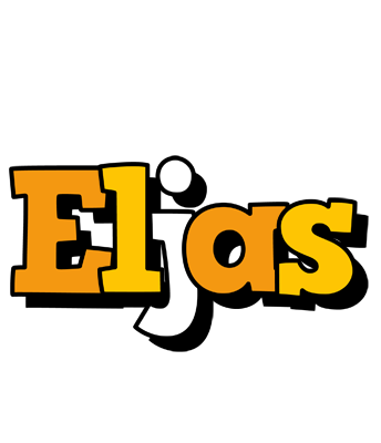 Eljas cartoon logo