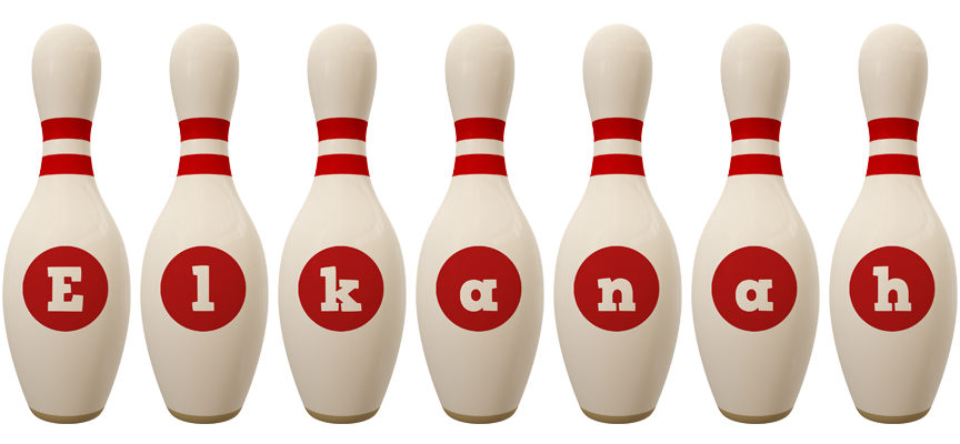 Elkanah bowling-pin logo