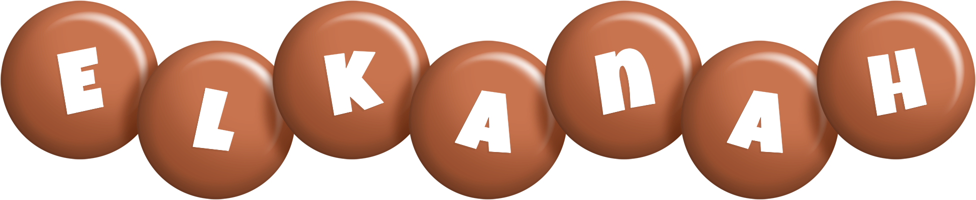Elkanah candy-brown logo
