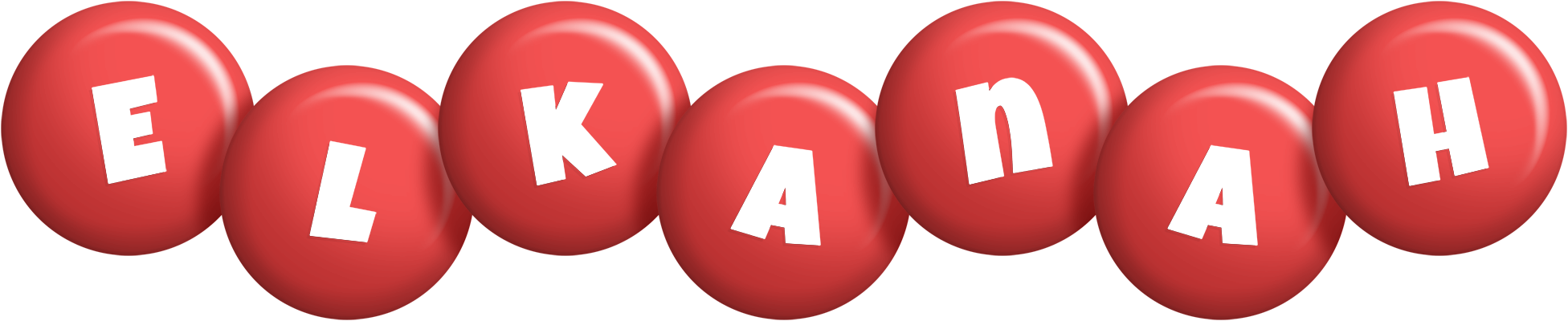 Elkanah candy-red logo