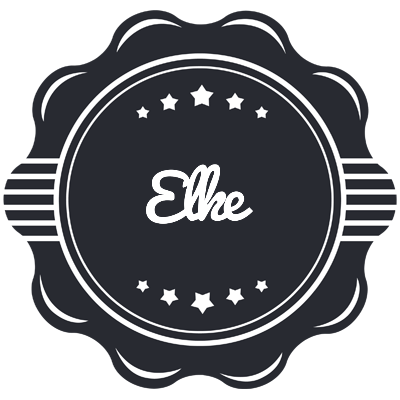 Elke badge logo