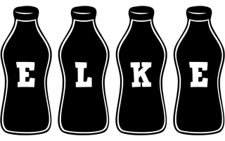 Elke bottle logo