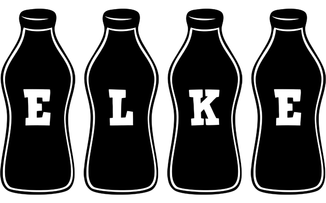 Elke bottle logo