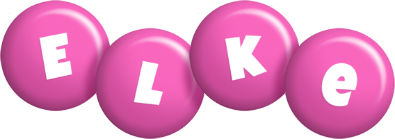 Elke candy-pink logo