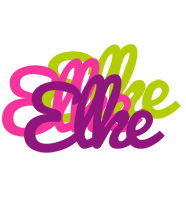 Elke flowers logo