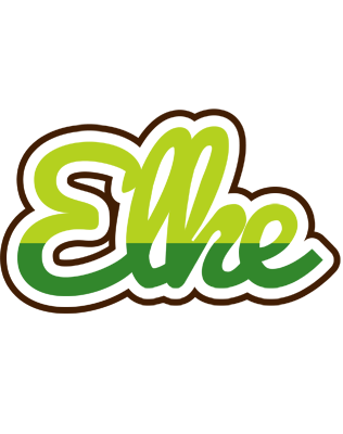 Elke golfing logo