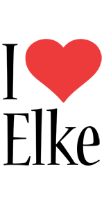 Elke i-love logo