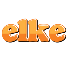 Elke orange logo