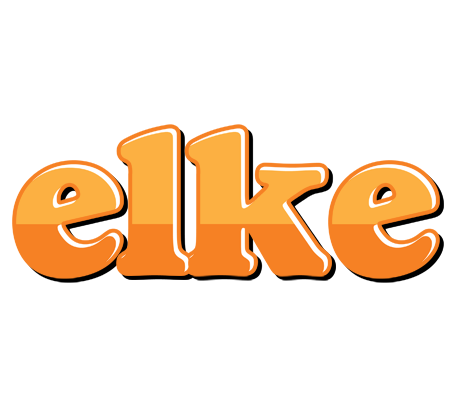 Elke orange logo