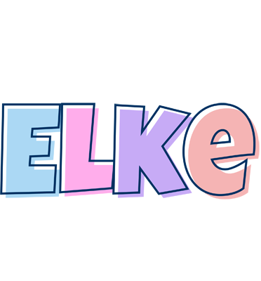 Elke pastel logo
