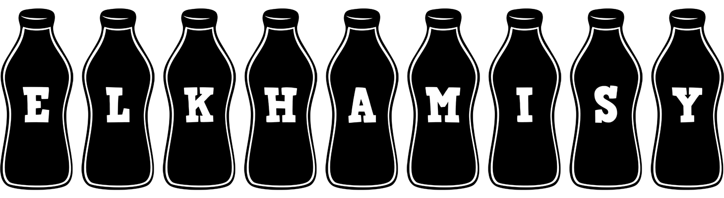 Elkhamisy bottle logo