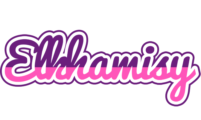 Elkhamisy cheerful logo