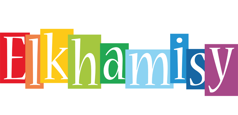 Elkhamisy colors logo