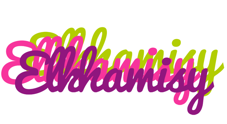 Elkhamisy flowers logo