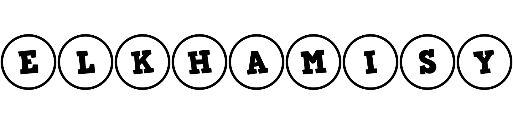 Elkhamisy handy logo