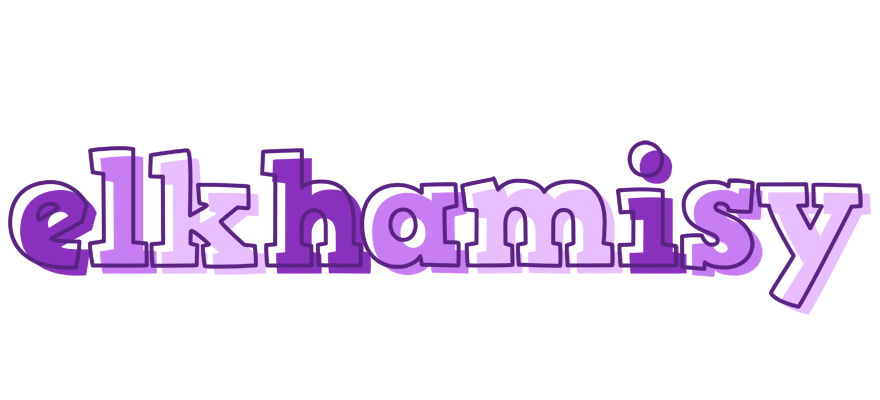 Elkhamisy sensual logo