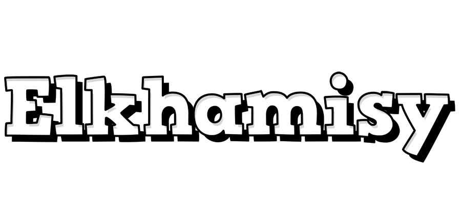 Elkhamisy snowing logo