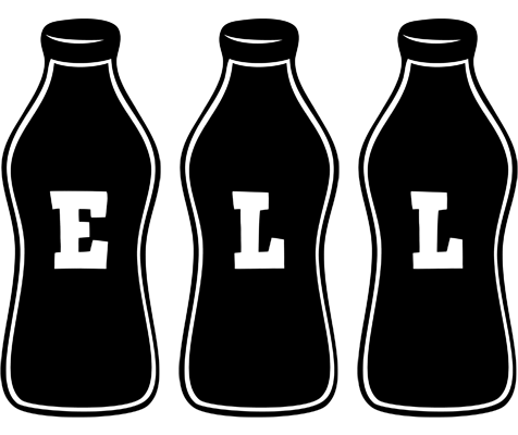Ell bottle logo