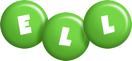 Ell candy-green logo