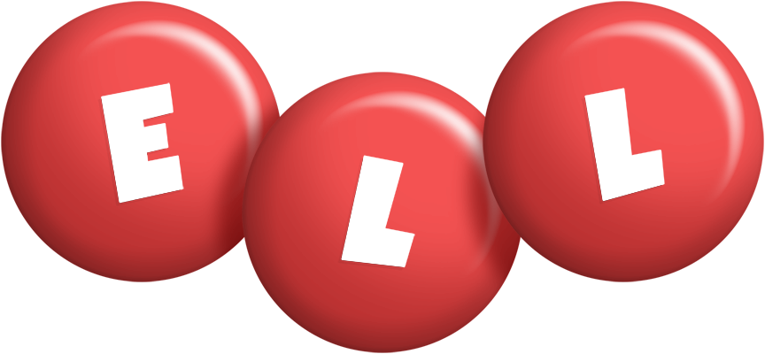Ell candy-red logo