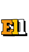 Ell cartoon logo