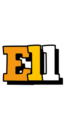 Ell cartoon logo