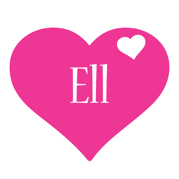 Ell love-heart logo