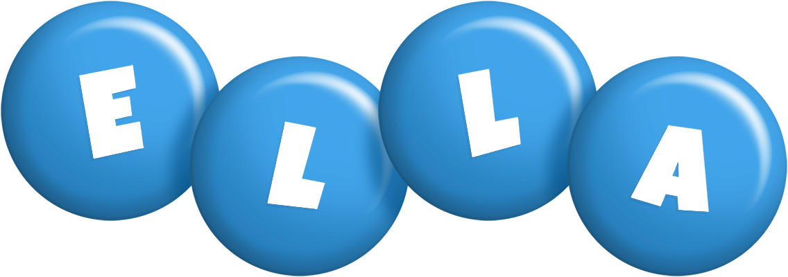 Ella candy-blue logo