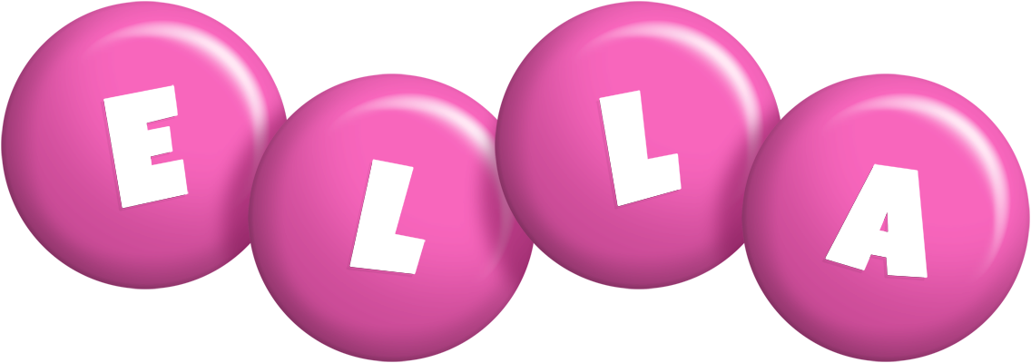 Ella candy-pink logo