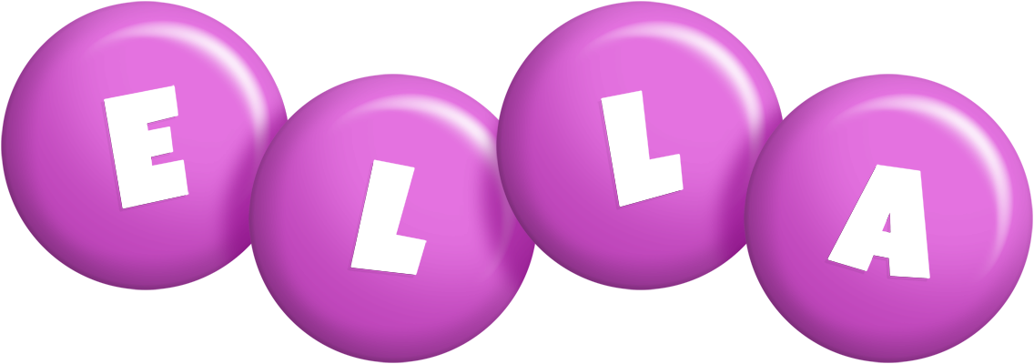 Ella candy-purple logo