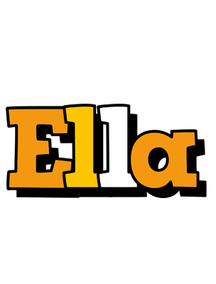 Ella cartoon logo