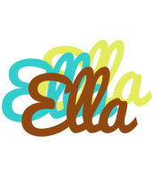 Ella cupcake logo