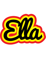 Ella flaming logo