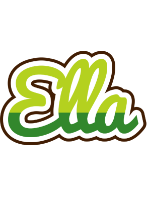 Ella golfing logo