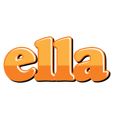 Ella orange logo