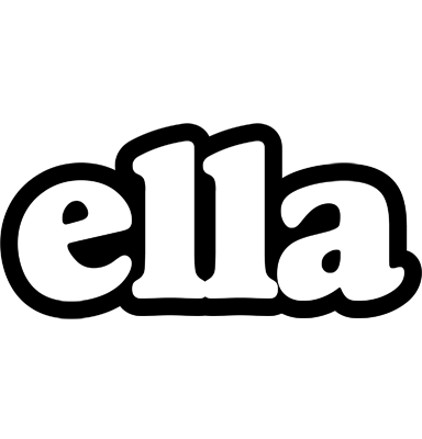 Ella panda logo