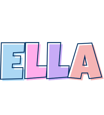 Ella pastel logo