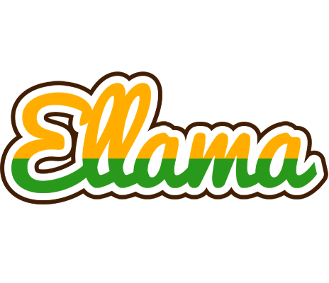 Ellama banana logo