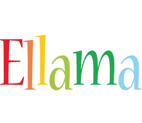 Ellama birthday logo