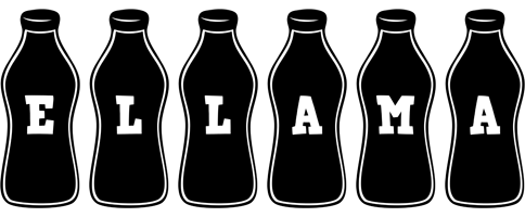 Ellama bottle logo