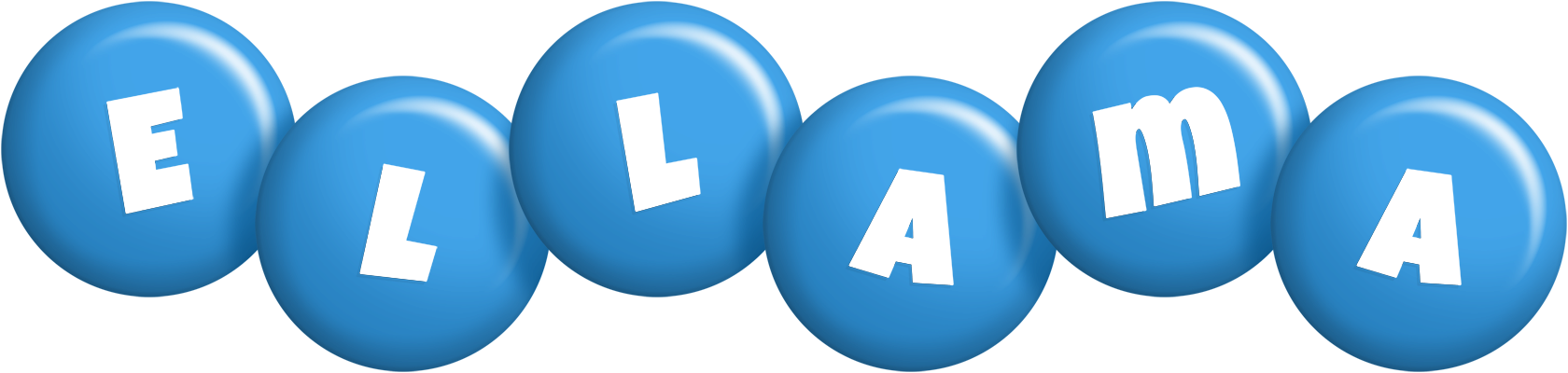 Ellama candy-blue logo