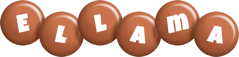 Ellama candy-brown logo