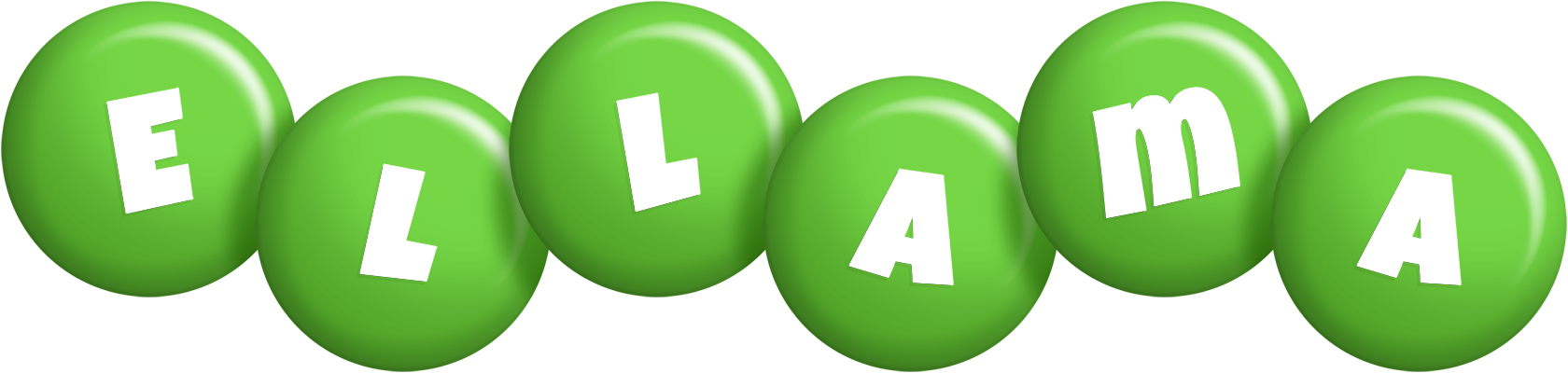 Ellama candy-green logo