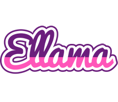 Ellama cheerful logo