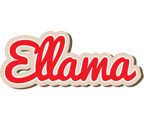 Ellama chocolate logo